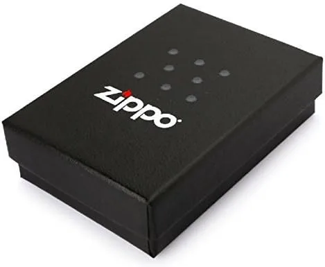 Vista 2 de Zippo Encendedor: lápida, Arizona - latón cepillado 80813