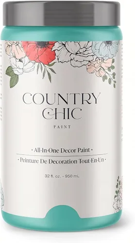 Vista 26 de Country Chic - Pintura a la tiza todo en uno para muebles y armarios, ecológica, acabado mate, con primer y sellador, para madera y metal, Alchemist