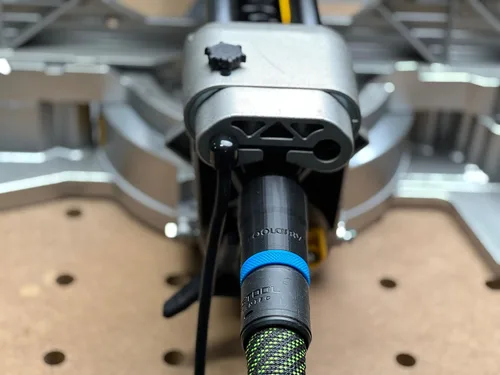 Vista 3 de ToolCurve Adaptador de manguera compatible con manguera Festool de 1.063 in a sierra ingletadora Dewalt