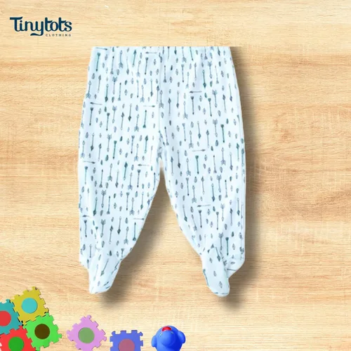 Vista 4 de Tiny Tots Conjunto de ropa de bebé de 3 piezas para recién nacido con pantalones + manga larga + gorro Ropa de bebé niño