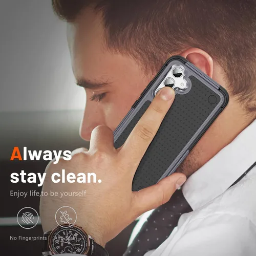 Vista 76 de Jeylly Compatible con Samsung Galaxy A22 5G Funda, Funda Samsung A22 5G con 2pcs protectores de pantalla de vidrio templado