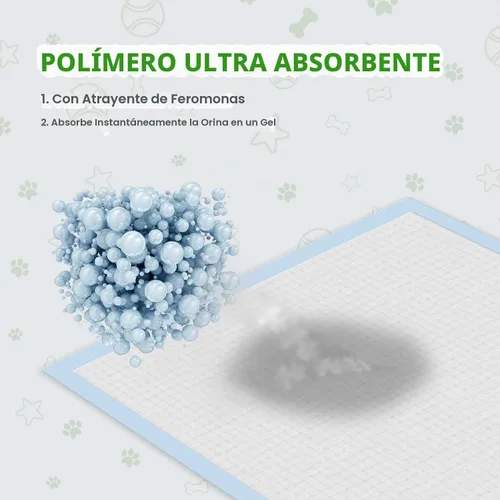Vista 3 de COCOYO - Almohadillas de entrenamiento ecológicas de bambú Almohadillas para cachorros ecológicas para todos los perros 100 almohadillas súper