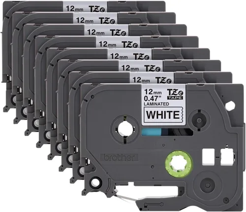 Vista 8 de Brother TZE2318PKB - Cinta de etiqueta Impresión negra sobre blanco