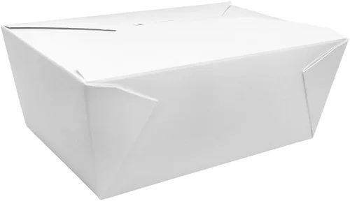 Vista 18 de Karat Paper to Go Boxes [30 oz - 450 ct] Resistente a fugas, microondas, resistentes a la grasa y apilables, color negro