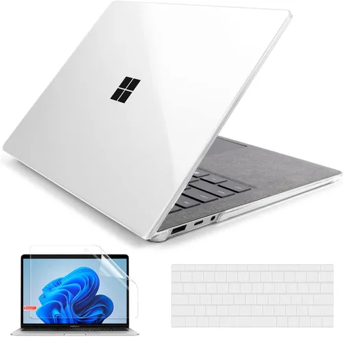 Vista 24 de Batianda Funda personalizable para portátil Microsoft Surface 5 4/3 de 13,5 pulgadas con reposamanos Alcantara modelo 1950/1867, carcasa rígida
