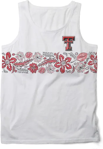 Vista 29 de Wes and Willy Camiseta sin mangas floral para hombre