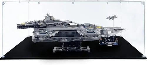 Vista 2 de Vitrina acrílica para The Shield Helicarrier #76042, vitrina a prueba de polvo (solo estuche)