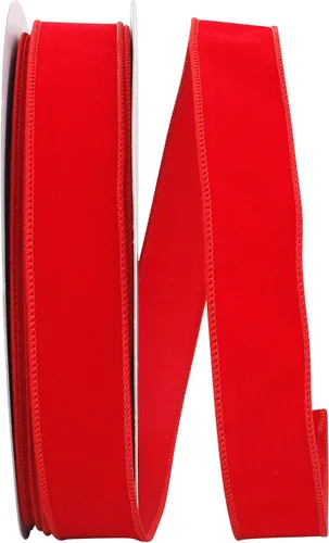 Vista 21 de Reliant Ribbon 92270W-090-09K - Cinta, 1-1/2 pulgadas x 50 yardas, color borgoña