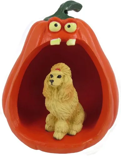 Vista 100 de Conversation Concepts Figura de Corgi galés de Halloween y calabaza Welsh Corgi Pembroke