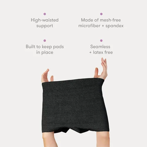 Vista 3 de Frida Mom Postpartum Underwear, Disposable Boyshort Panties, Seamless, Stretch Support, New Mom Essentials