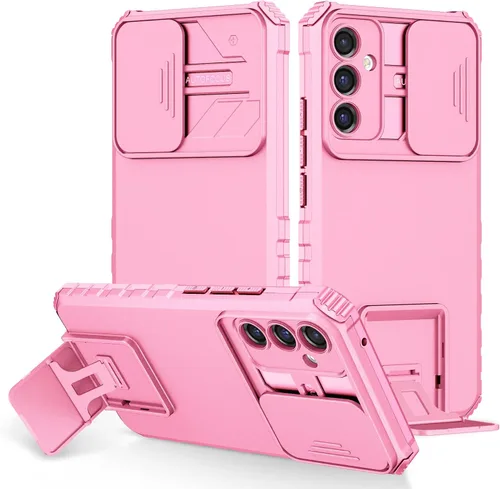 Vista 47 de Funda compatible con Samsung Galaxy M13 5G/A04 Dimensional Soporte Ventana Corredera Teléfono Móvil Funda Protectora a Prueba de Golpes para Samsung