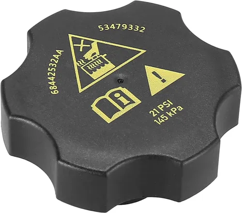 Vista 5 de X AUTOHAUX Tapa de recuperación de depósito de refrigerante del radiador para Chrysler para Jeep para Dodge para Ram 2013-2021 reemplaza 68442532AA