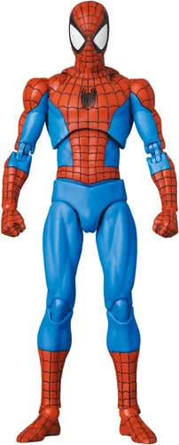 Vista 2 de メディコム・トイ (MEDICOM TOY) MAFEX No.185 Spider-Man Spider-Man (Versión de disfraz clásico) Figura de acción pre-pintada, no a escala, altura total