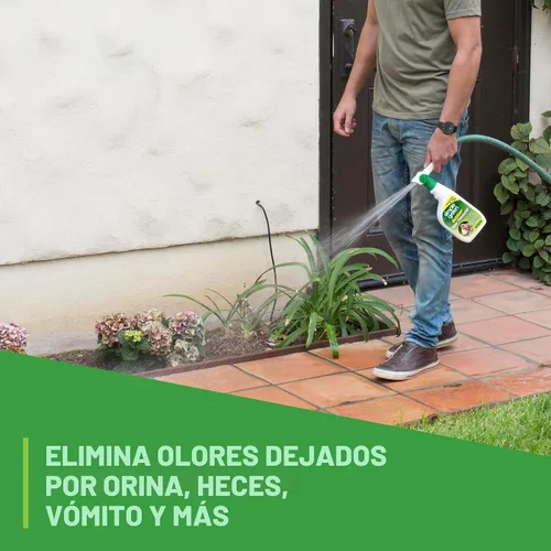 Vista 6 de Simple Green Eliminador de olores exterior para perros, 1 galón