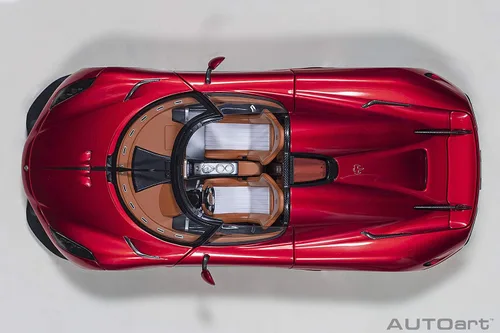 Vista 8 de Koenigsegg Regera Candy Red modelo 1/18 de AUTOART 79026