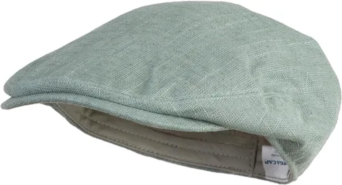 Vista 7 de e4Hats Gorra de lino de verano para hombre Caqui