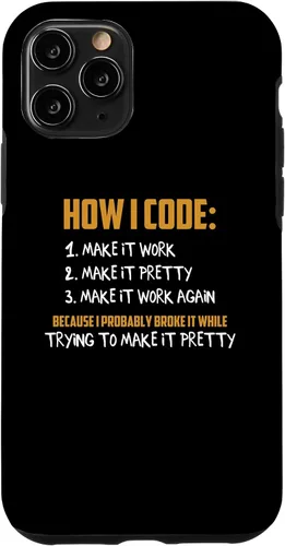 Vista 27 de iPhone 16 How To Code Funny Computer Programmer Coding Geek Novelty Case