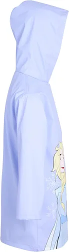 Vista 6 de Disney Girls Rain Jacket - Slicker Shell Raincoat Minnie Mouse Frozen Elsa Anna 2T-7