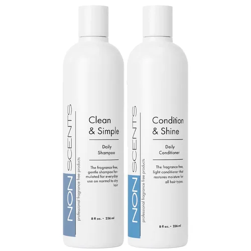 Vista 9 de Acondicionador desenredante – Acondicionador sin fragancia para cabello seco – Acondicionador hidratante para hombres y mujeres – Acondicionador