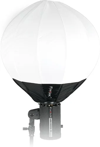 Vista 4 de Fotodiox Linterna Softbox 20in (50cm) Globe - Caja de luz plegable con balcar Speedring para Balcar y Flashpoint I Stobes
