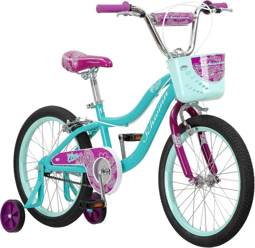 Vista 20 de Schwinn Elm y Koen Bicicleta o Bicicleta de Equilibrio, Bicicleta de 12-18 Pulgadas para Niños de 2-13 Años, Negro, Azul, Rojo, Verde Azulado, Rosa