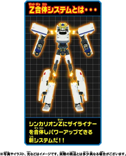 Vista 7 de Plarail Shinkansen Transforming Robot Shinkalion Z N700S Hida