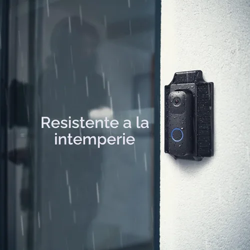 Vista 7 de Wasserstein Cargador solar y soporte, compatible con timbre de video Blink - Energía solar para tu timbre de video Blink (negro)