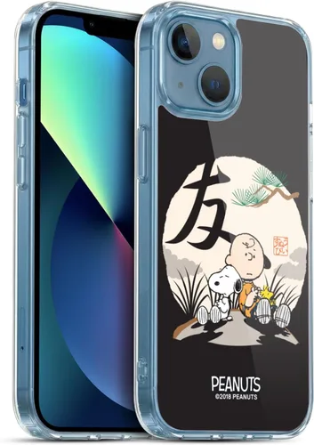 Vista 327 de Carcasa de gel para iPhone 7 Plus/iPhone 8 Plus, diseño de Snoopy Oriental de Peanuts, Badges