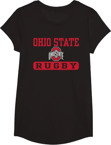 Vista 3 de Camiseta negra de rugby de Ohio State Buckeyes, Negro