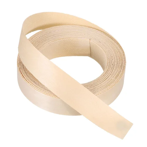 Vista 70 de PATIKIL Bandas de borde de abedul, cinta de chapa de madera de 1-1/2 pulgadas x 25 pies, bandas de borde de madera contrachapada flexible prepegadas
