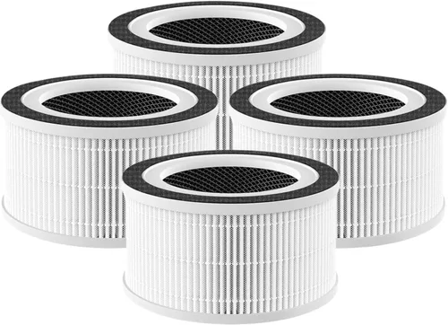 Vista 11 de Nispira Filtro HEPA 3 en 1 + carbono compatible con AFLOIA FILLO, HALO, MOOKA Allo purificador de aire, Honati, Miroco, Vanaheim y Saki, 1 paquete