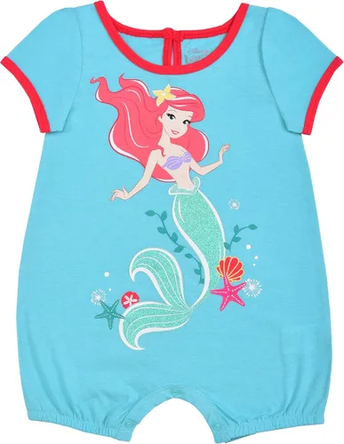 Vista 5 de Disney Paquete de 3 mamelucos Ariel La Sirenita para bebés y niñas