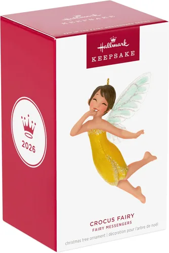 Vista 7 de Hallmark Keepsake Adorno de Navidad (Hada de azafrán de mensajeros lecheros)