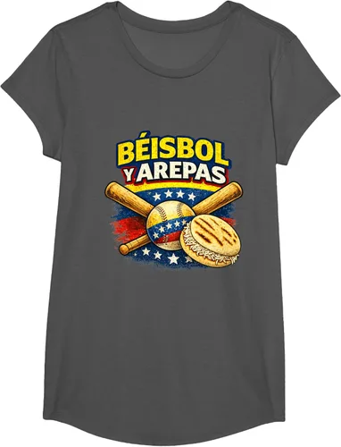 Vista 34 de Camiseta Beisbol y Arepas Venezuelas Baseball Pride Team 2026