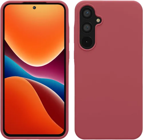 Vista 224 de kwmobile Funda Compatible con Samsung Galaxy A14 5G - Funda de teléfono de TPU y silicona con acabado suave - Verde Lima
