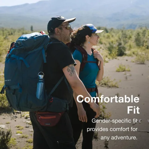 Vista 5 de Mochila de viaje Osprey Farpoint 80L para hombre, negra Negro