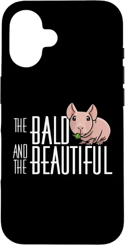 Vista 32 de Funny Kawaii Kids Bald Beautiful Hairless Guinea Pig Lover Case for iPhone 17