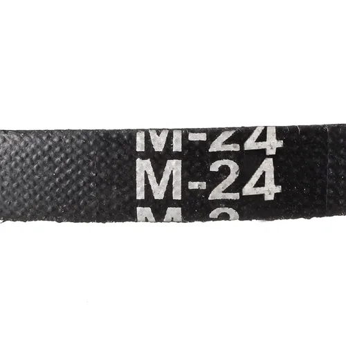 Vista 4 de uxcell M-24 A-25 Drive V-Belt 24" 25" Longitud de paso Industrial Power Rubber Transmisión Belt 2pcs