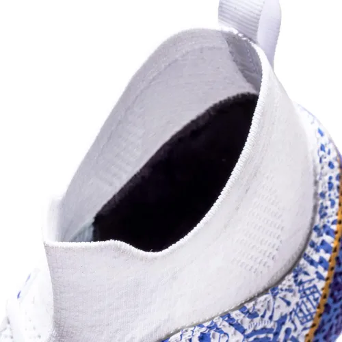 Vista 4 de ailishabroy Zapatos de fútbol para niño grande FgAg High Top Spikes Zapatos de fútbol para entrenamiento profesional Césped Hombres al aire libre