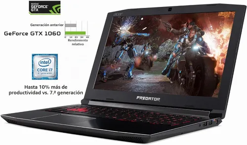 Vista 3 de Acer - Láptop Predator Helios para videojuegos, Negro