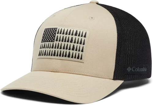 Vista 26 de Columbia Bola de malla unisex con bandera de árbol Verde oliva/azul marino universitario