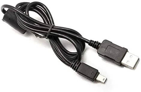 Vista 2 de MaxLLTo Cable de carga USB 2.0 de 4 pies de longitud, cable de datos USB para cámara digital Casio Exilim EX-TR100 we EX-ZR400