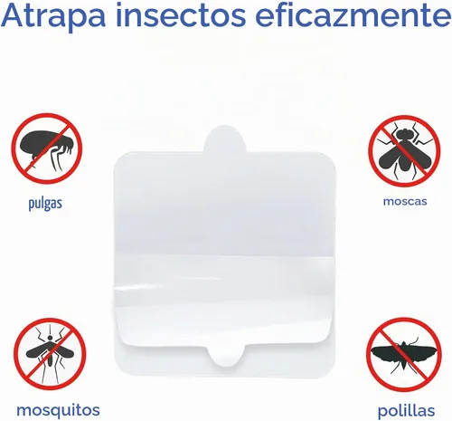 Vista 3 de Shootingstar - Paquete de 24 almohadillas adhesivas para trampa de pulgas