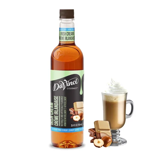 Vista 85 de DaVinci Gourmet - Jarabe de nueces de macadamia sin azúcar, 25.4 onzas líquidas (paquete de 4)
