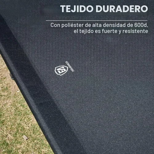 Vista 5 de EVER ADVANCED Catre de Campamento Extra Ancho para Adultos, Catres de Dormir de Tamaño Extragrande XXL, Cama Plegable con Bolsa de Transporte, 84.3