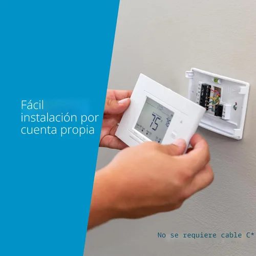 Vista 8 de Sensi - Termostato inteligente, 100 años de experiencia, Wi-Fi, privacidad de datos, programable, fácil de instalar, funciona con Alexa, certificado