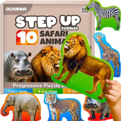 Vista 16 de Step Up Puzzles para niños de 3 a 5 años - Rompecabezas realistas para Océano