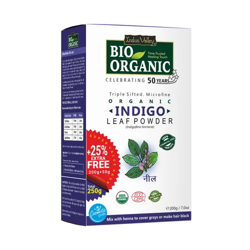 Vista 11 de I.V BIO COMBO ORGÁNICO (BHRINGRAJ POLVO 100G+INDIGO POLVO 100G)