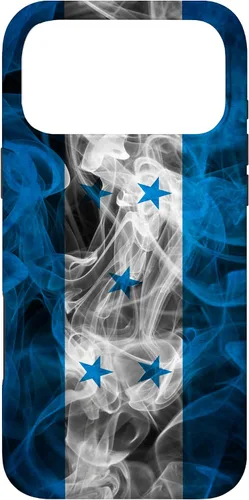 Vista 22 de Smoke Honduras Flag - Funda estilo nube hondureña ahumada para iPhone 17