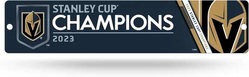 Vista 9 de Rico Industries All Sports Champions Plastic 4" x 16" Street Sign